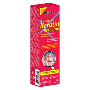 Recarga de Queratina Novex Queratina Brasileira 80g