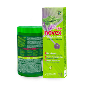 Kit Novex Super Babosão Aloe Vera 400g + Recarga 40g