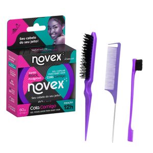 Kit Cola Comigo + Cepillos para el cabello