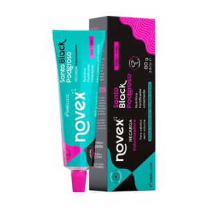 Recarga Novex Santo Black Poderoso 80g